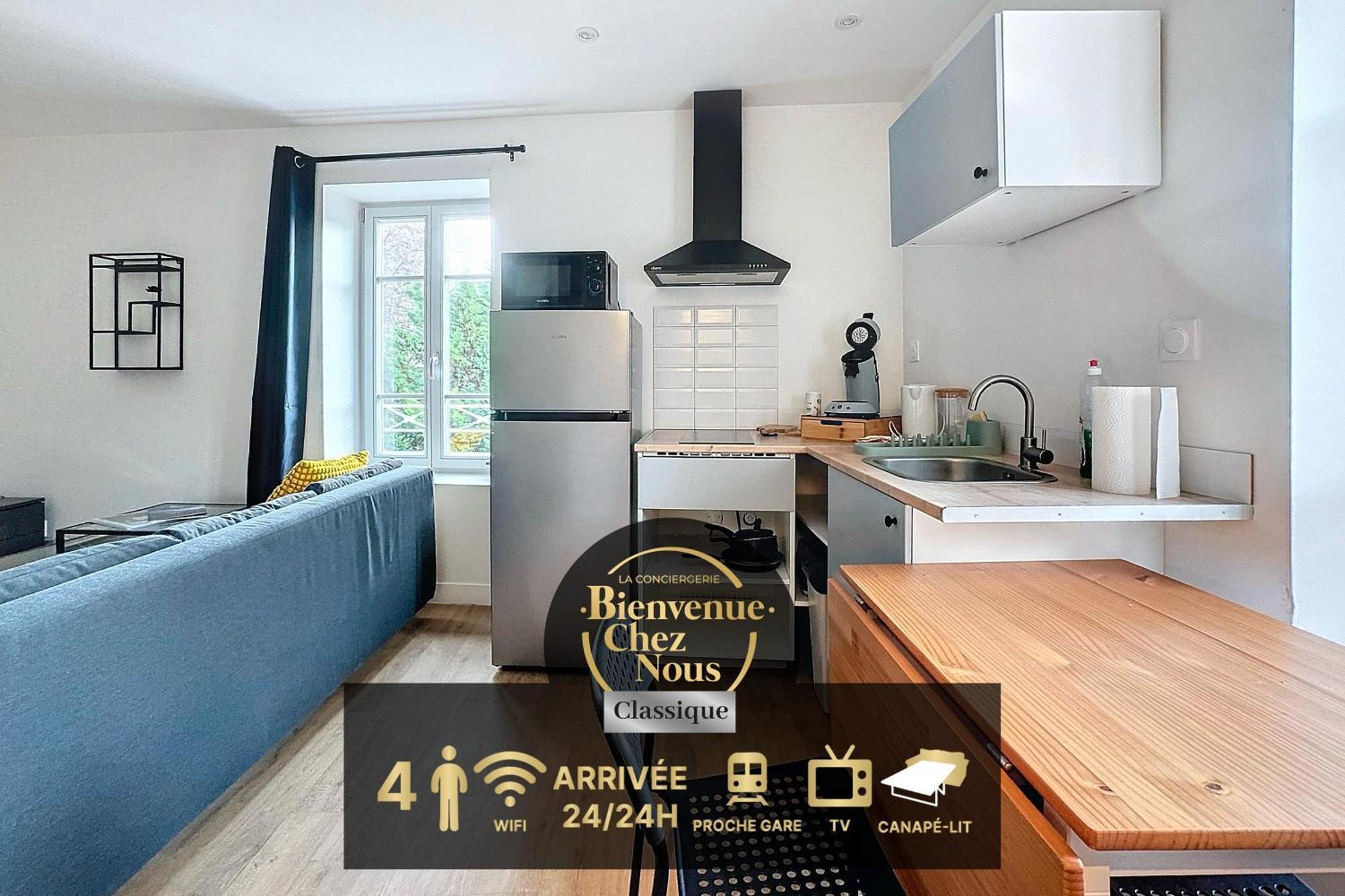 Gare 4 Pers N5 Appartement *